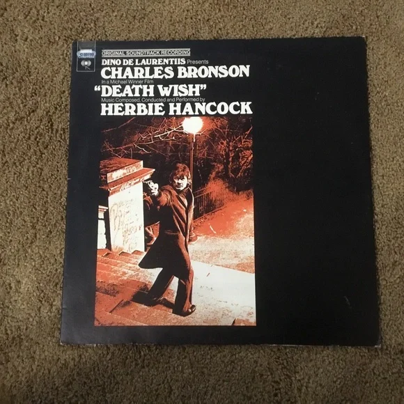“Death Wish” Music Herbie Hancock-Composed, Conducted, Performed. - Picture 5 of 11